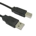 Printer Cable (1.5 Meters) USB 2.0 Cord A-B