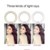 Tripod stand with Selfie Ring Light for phones - Image 8