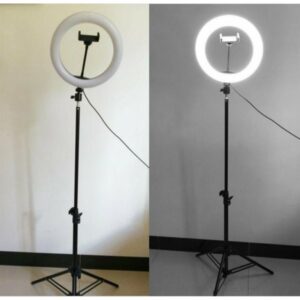 Tripod stand with Selfie Ring Light for phones