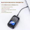 Bluetooth Audio adapter- receiver & transmitter + 3.5mm AUX cable - Image 2