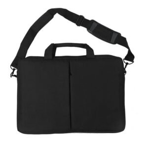 Laptop shoulder bag, 15.6 inch, waterproof with trolley Strap