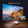 Byintek Projector K25,  1920 X1080 resolution, 7000 lumens - Image 4