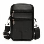 leather Sling bags, Cross bags, for both men & women-waterproof