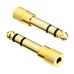 6.35mm male audio to 3.5mm female Audio adapter