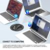 3 Mode Bluetooth mouse, 2.4GHz rechargeable Mute wireless mouse - Image 3