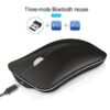 3 Mode Bluetooth mouse, 2.4GHz rechargeable Mute wireless mouse - Image 4