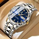 POEDAGAR 615 stainless steel Men's Watch Waterproof  3ATM