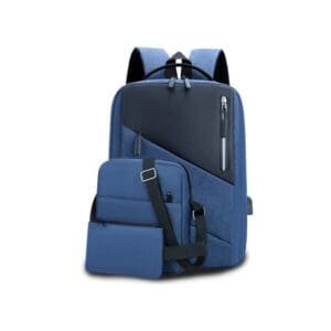 Laptop bag, backpack- 3 in 1, Water Proof-Light weight-blue