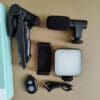 Video-Making KIT AY-49 with light, Bluetooth camera remote & Mic - Image 6