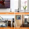 Digital Indoor TV Antenna with signal amplifier & magnetic base - Image 5