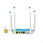 4G LTE Unlocked router 300mbps with sim card slot