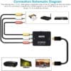 HD Video Converter-HDMI TO AV / RCA /Banana Pin - Image 2
