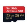 32GB SanDisk microSDXC Extreme Pro UHS-I Card A2 with adapter
