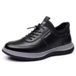 laced sports shoes water resistant, anti-slip sole