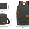 Three set business bags waterproof- Light weight - Image 4