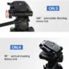 Camera Tripod stand 1.7 meters, Portable, Heavy duty - Image 3