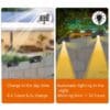 Solar LED Fence Wall Lights-Waterproof - Image 4