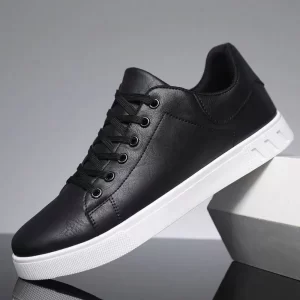 Men's platform laced sneakers