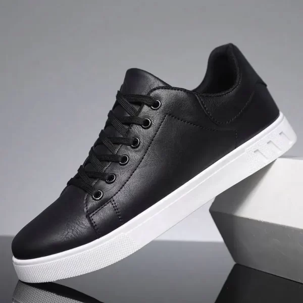 Men's platform laced sneakers