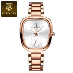 Poedagar 783 luxury Women's watch-Stainless steel-RG WH