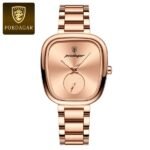 Poedagar 783 luxury Women's watch-Stainless steel RG GD