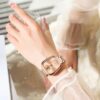 Poedagar 783 luxury Women's watch-Stainless steel-RG WH - Image 3