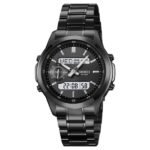 SKMEI 2284 Business Relog, stainless steel Digital watch-Black