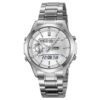 SKMEI 2284 Business Relog, stainless steel Digital watch, Silver