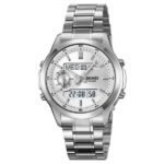 SKMEI 2284 Business Relog, stainless steel Digital watch, Silver