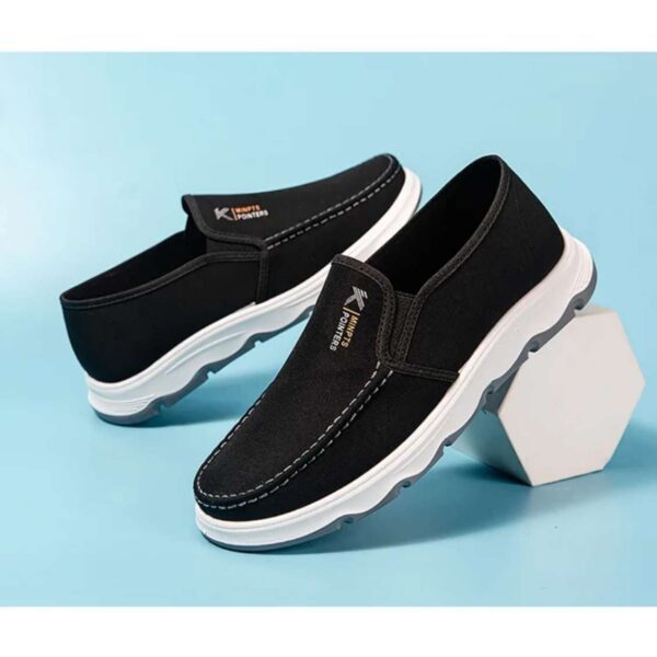 Canvas Sports sneakers with rubber sole - Image 3