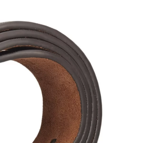 Luxury Cowhide Genuine leather belt, Pin-Buckle-130cm - Image 3