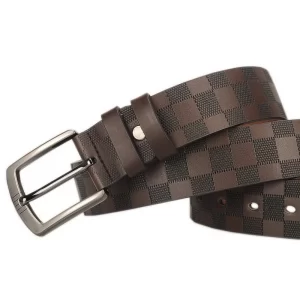Luxury Cowhide Genuine leather belt, Pin-Buckle-130cm