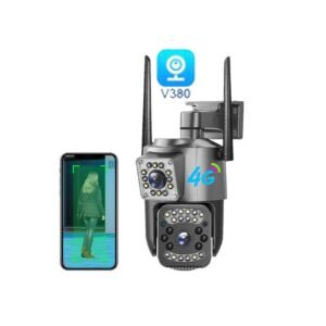 4G CCTV camera Sim card enabled, v380 Pro app, waterproof