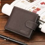 Baellerry genuine leather wallet with card & coin holder-Brown