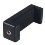 Phone holder clip for tripod stand