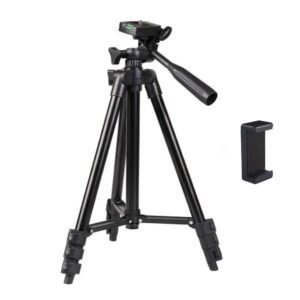 Firm Phone Tripod Stand with flexible mount holder clip 3120A
