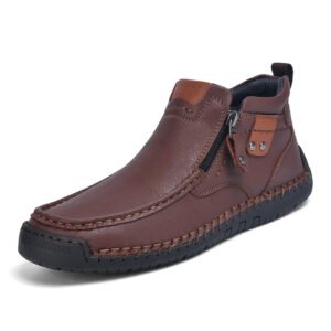 Brown Trail zip boot