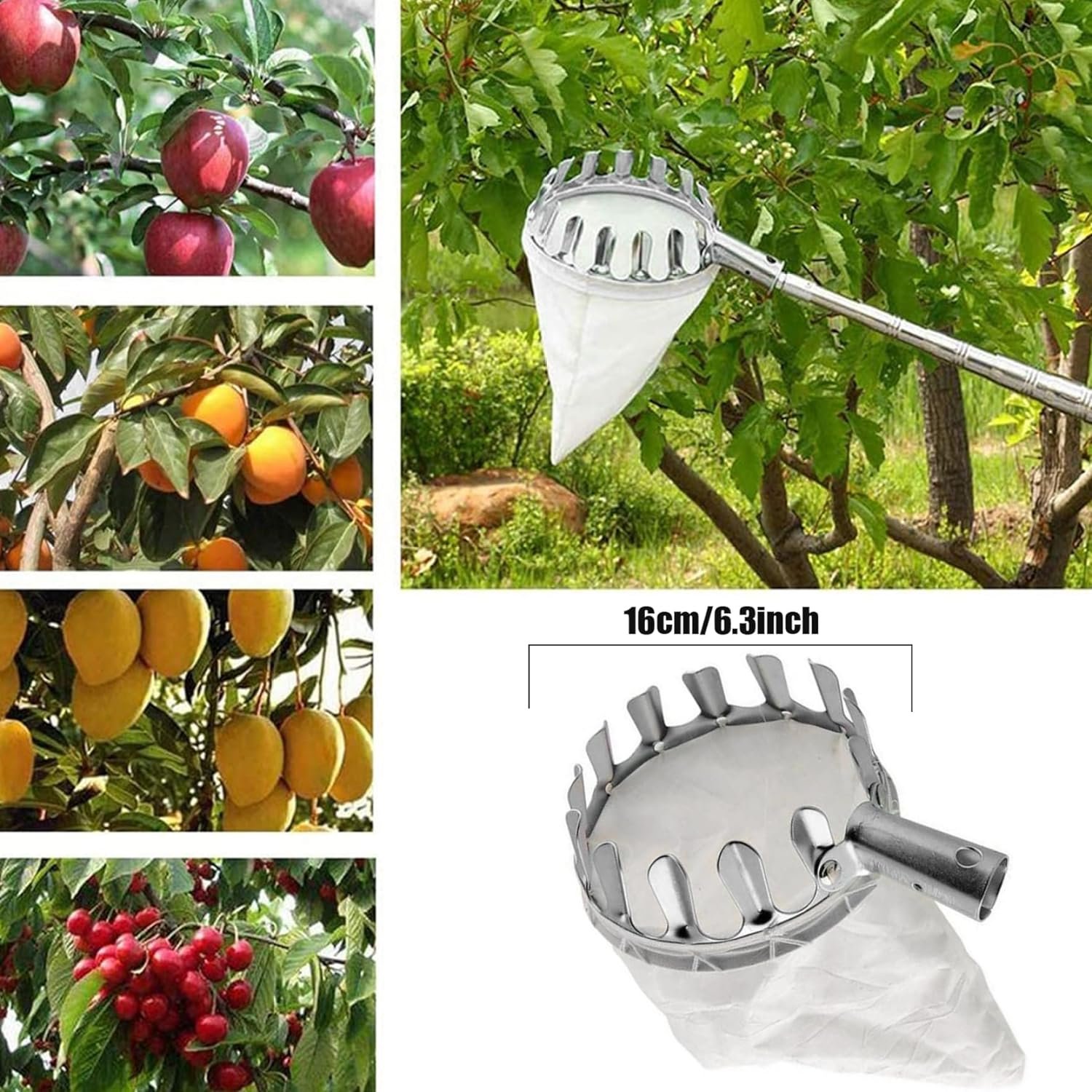 Fruit-picker with 3 meter rod.....