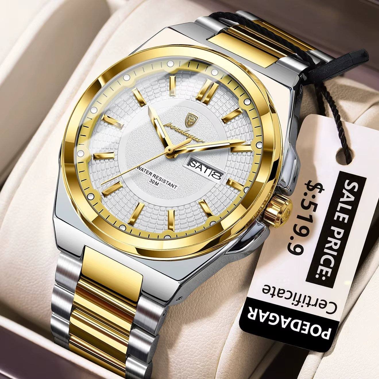 Poedagar-896-Gold-White