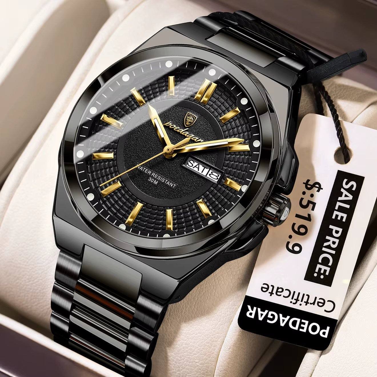 Poedagar 896 black black