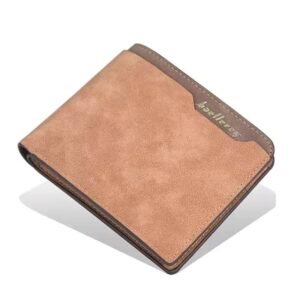 Baellerry classic slim Bifold wallet-khaki